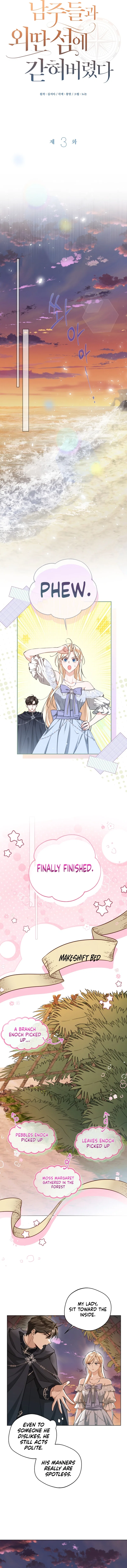 I’m Stuck on a Remote Island With the Male Leads Chapter 3 – Page 7
