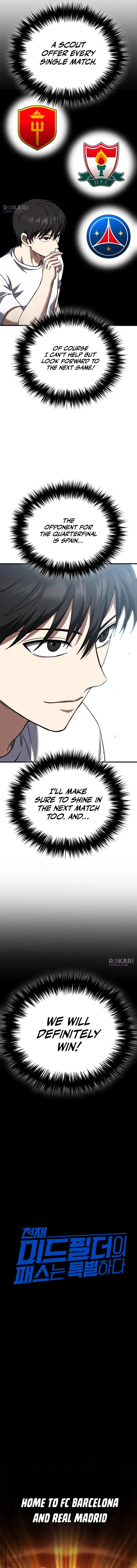 The Genius Midfielder’s Passes are Special Chapter 37 – Page 9