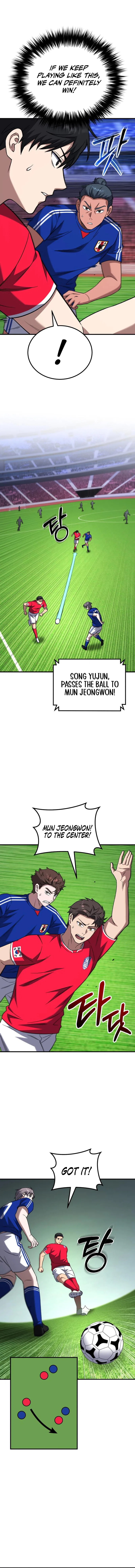 The Genius Midfielder’s Passes are Special Chapter 22 – Page 7