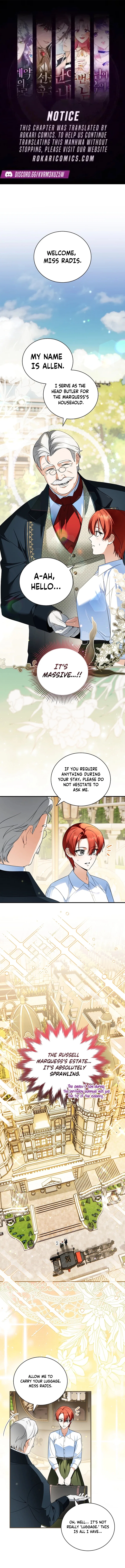 The Eldest Daughter Walks Down The Flower Path Chapter 13 – Page 1
