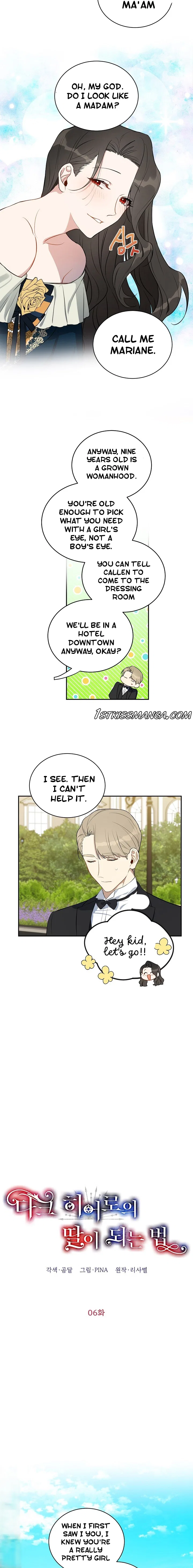 How To Become A Dark Hero’s Daughter Chapter 6 – Page 5