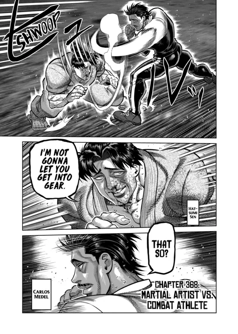 Kengan Omega manga Chapter 368 – Page 1