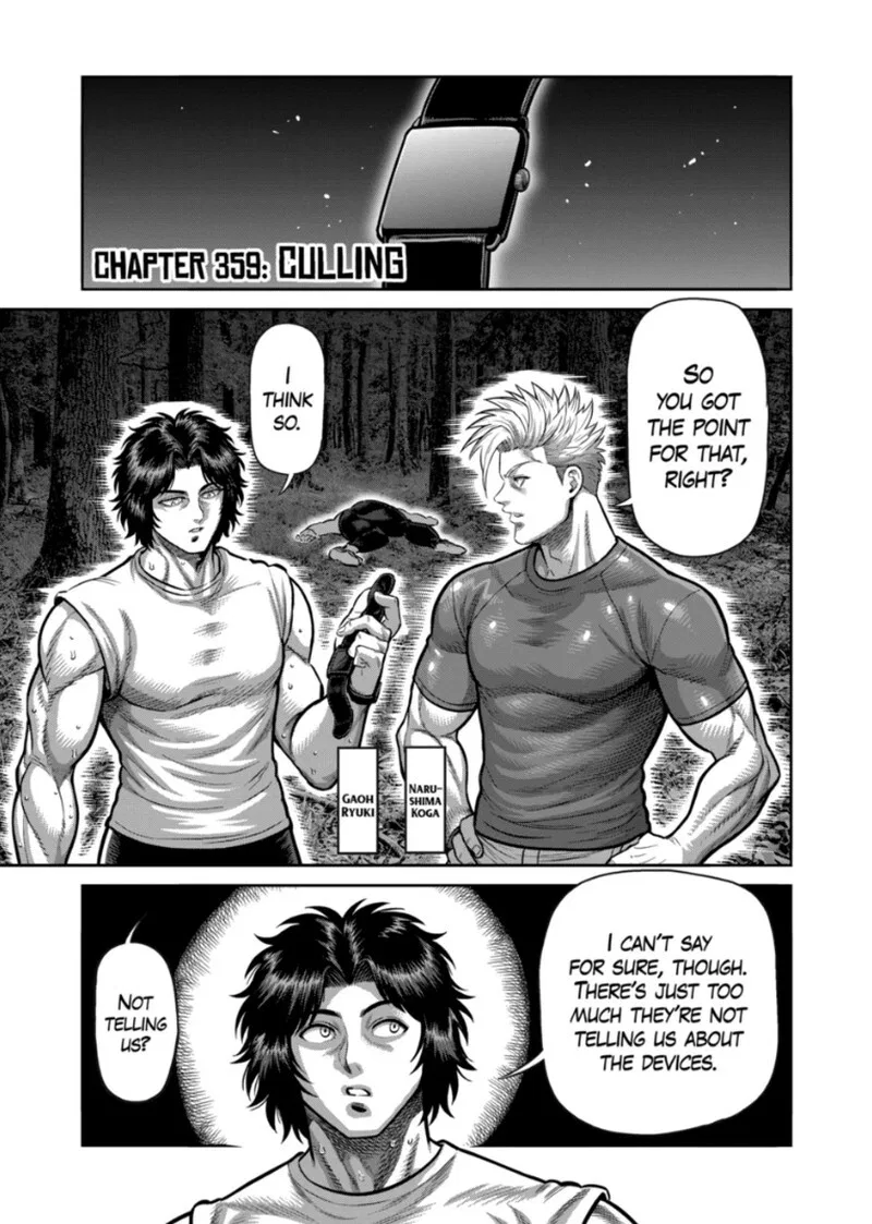 Kengan Omega manga Chapter 359 – Page 1