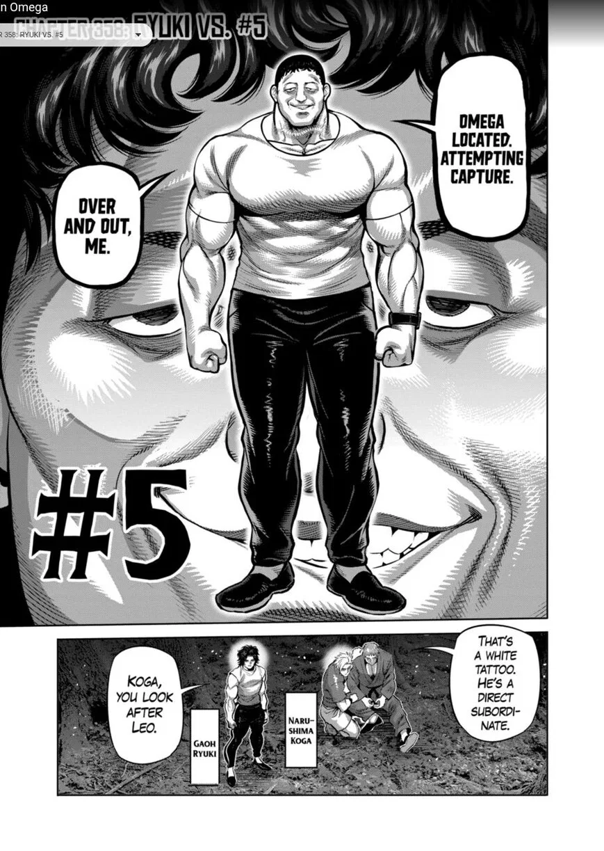 Kengan Omega manga Chapter 358 – Page 1