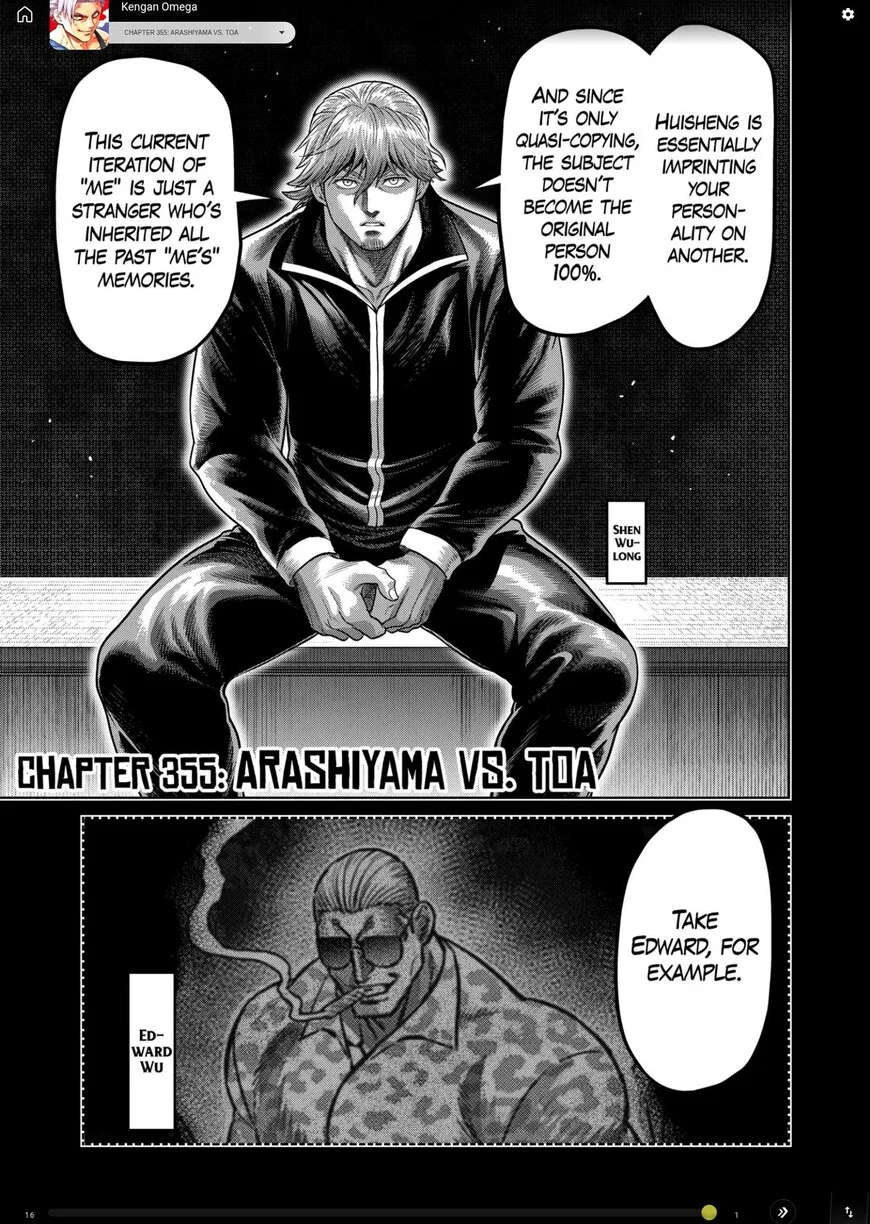 Kengan Omega manga Chapter 355 – Page 1