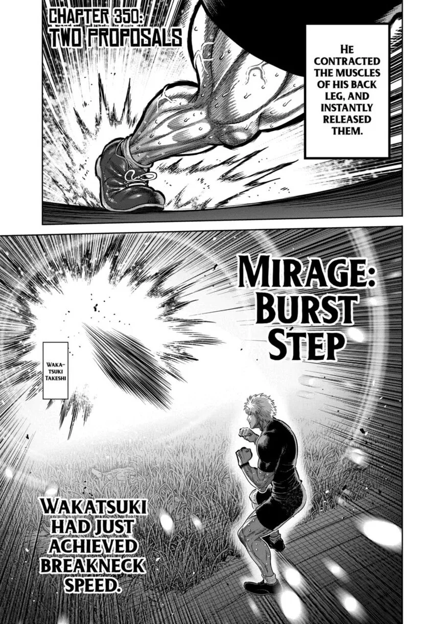 Kengan Omega manga Chapter 350 – Page 1