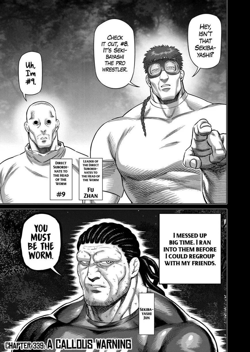 Kengan Omega manga Chapter 339 – Page 1