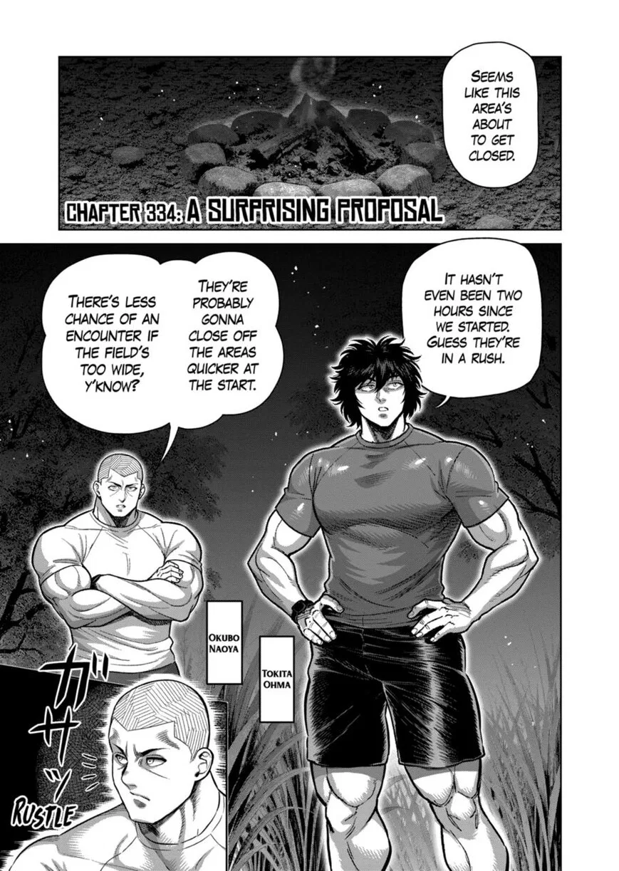 Kengan Omega manga Chapter 334 – Page 1