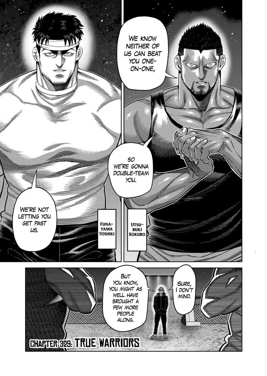 Kengan Omega manga Chapter 329 – Page 1