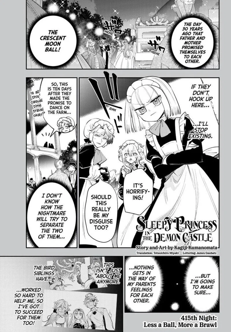 Maou-jou de Oyasumi manga Chapter 415 – Page 1