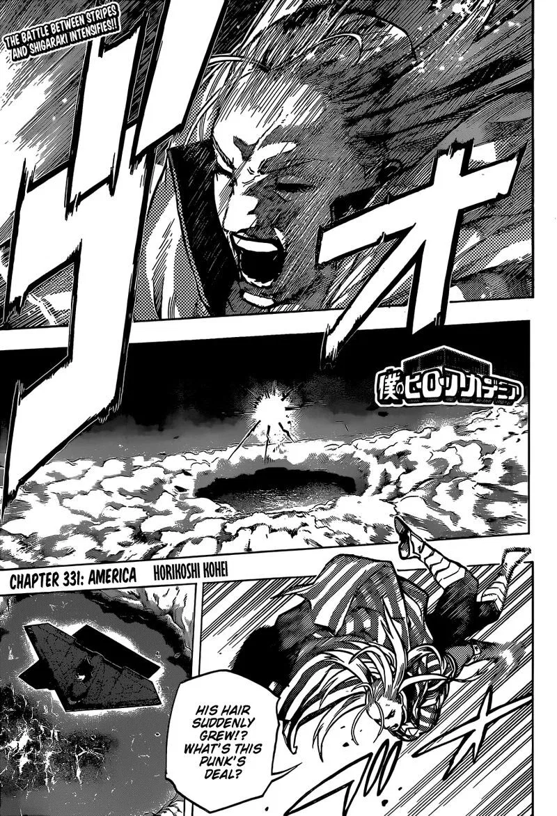 Boku no Hero Academia Manga Chapter 331 – Page 1