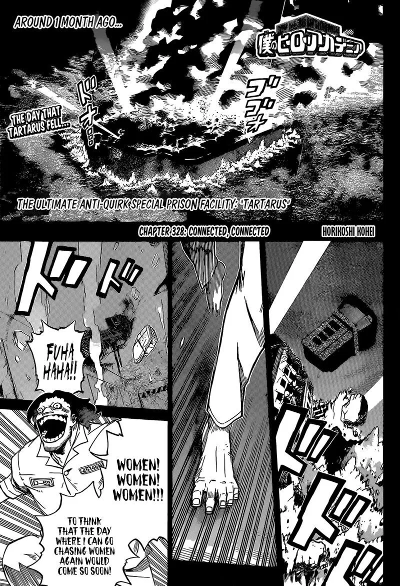 Boku no Hero Academia Manga Chapter 328 – Page 1