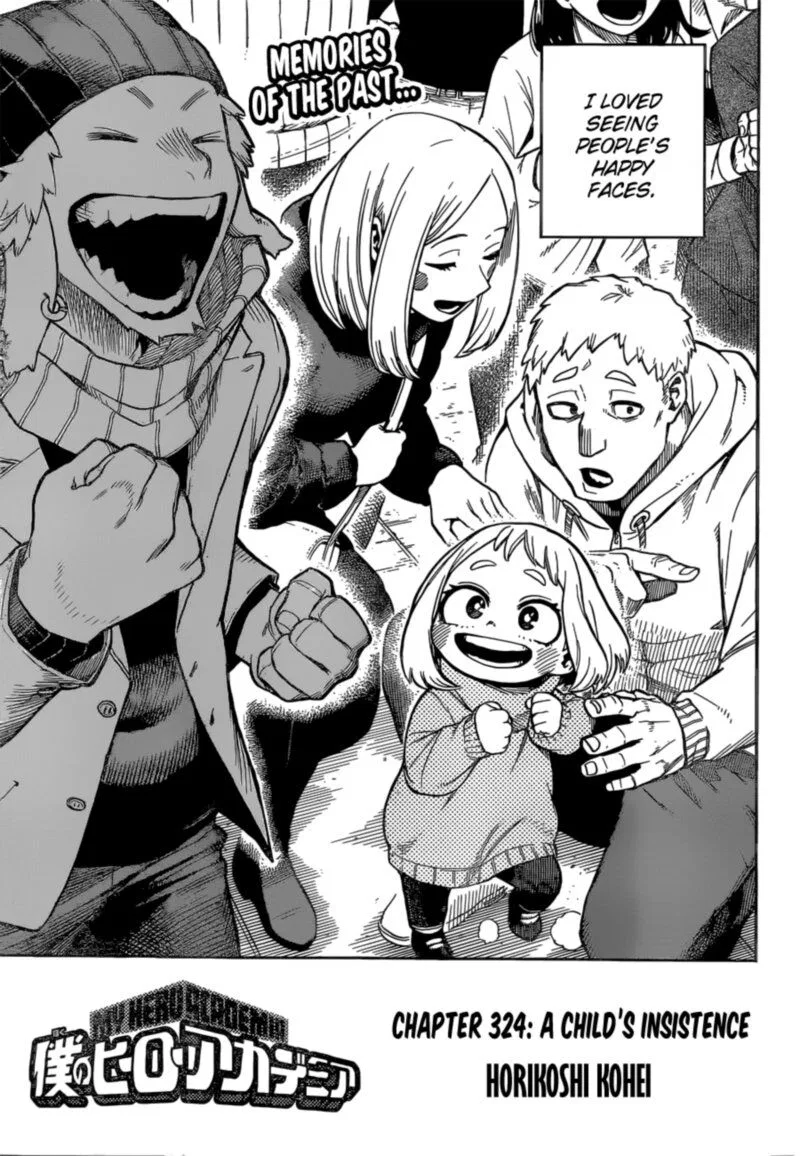 Boku no Hero Academia Manga Chapter 324 – Page 1