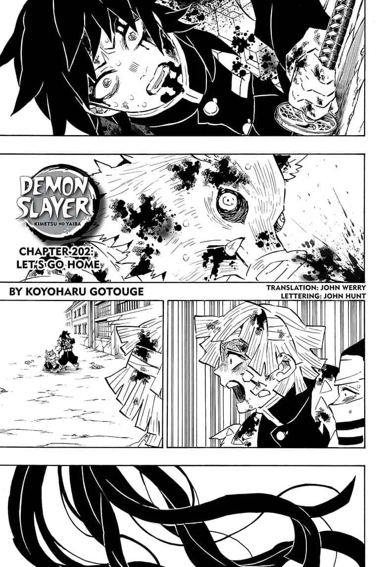 Kimetsu no Yaiba Manga Chapter 202 – Page 1