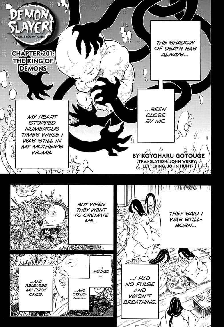 Kimetsu no Yaiba Manga Chapter 201 – Page 1