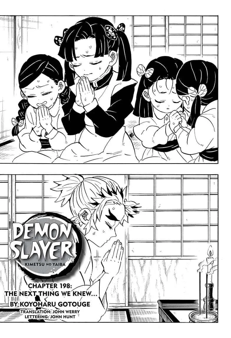Kimetsu no Yaiba Manga Chapter 198 – Page 1