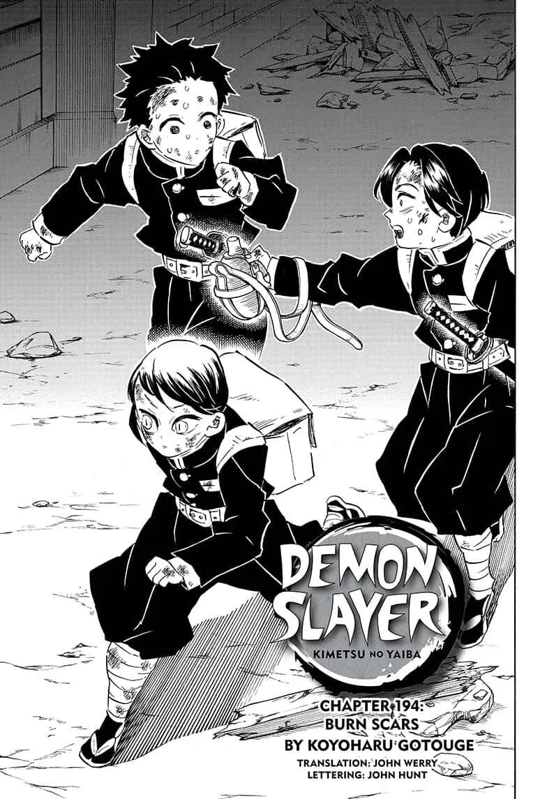Kimetsu no Yaiba Manga Chapter 194 – Page 1