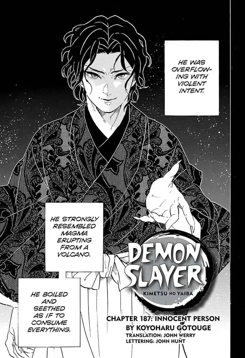 Kimetsu no Yaiba Manga Chapter 187 – Page 1