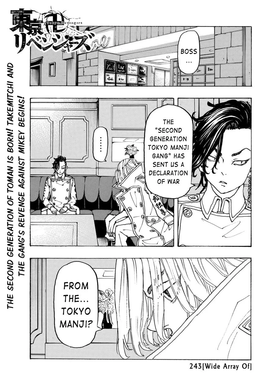 Tokyo Revengers Manga Chapter 243 – Page 1