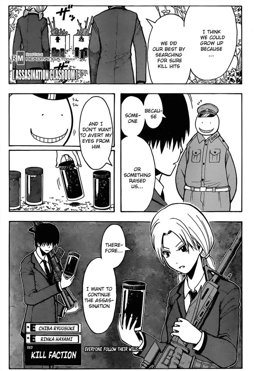 Ansatsu Kyoushitsu Manga Chapter 144 – Page 1