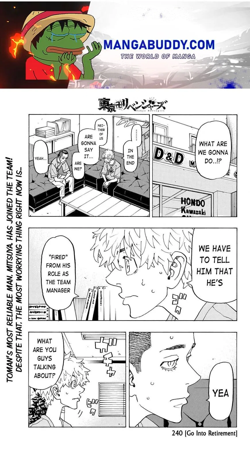 Tokyo Revengers Manga Chapter 240 – Page 1