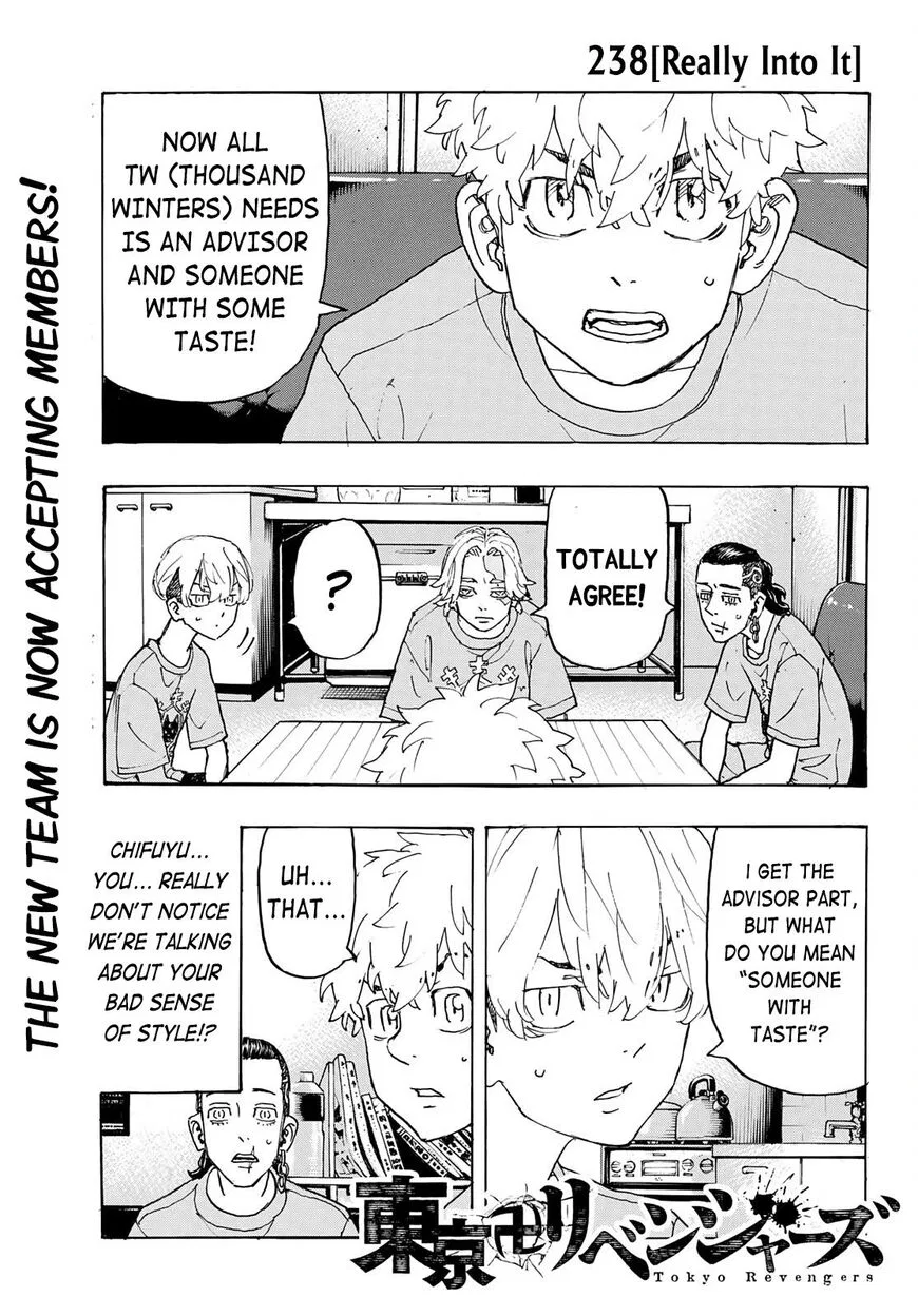 Tokyo Revengers Manga Chapter 238 – Page 1
