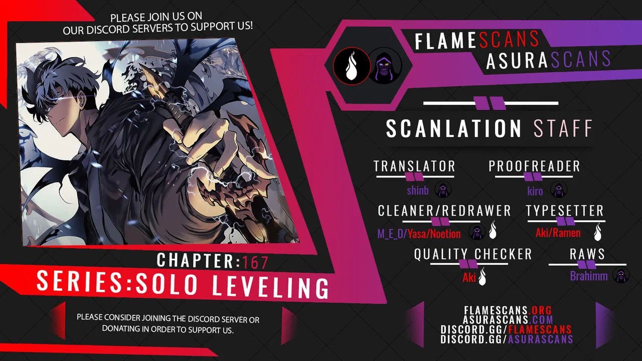 Solo Leveling Manga Chapter 167 – Page 1