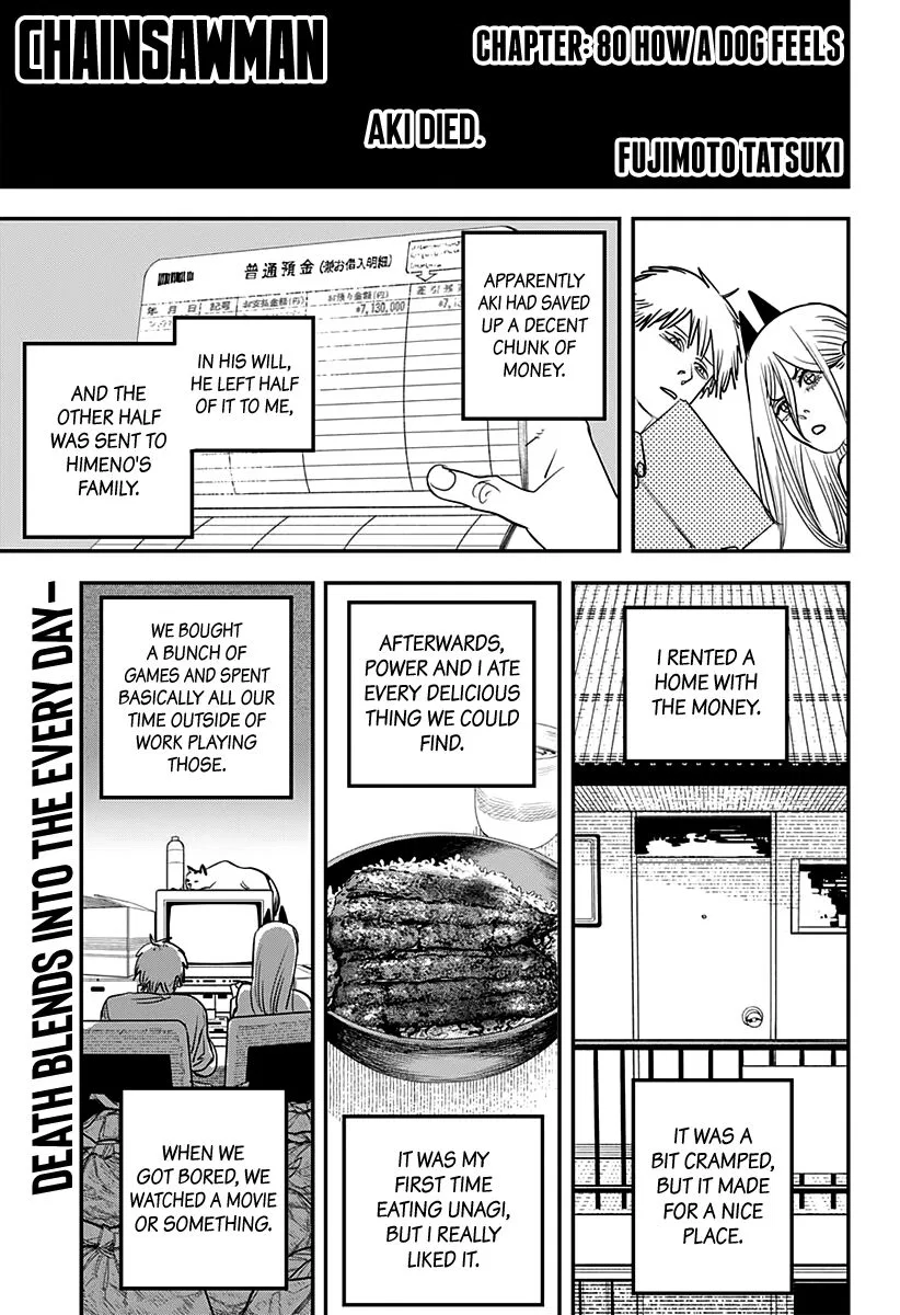 Chainsaw Man Manga Chapter 80 – Page 1