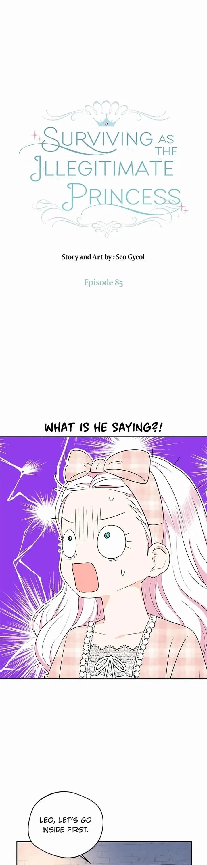 Surviving as an Illegitimate Princess Chapter 85 – Page 1