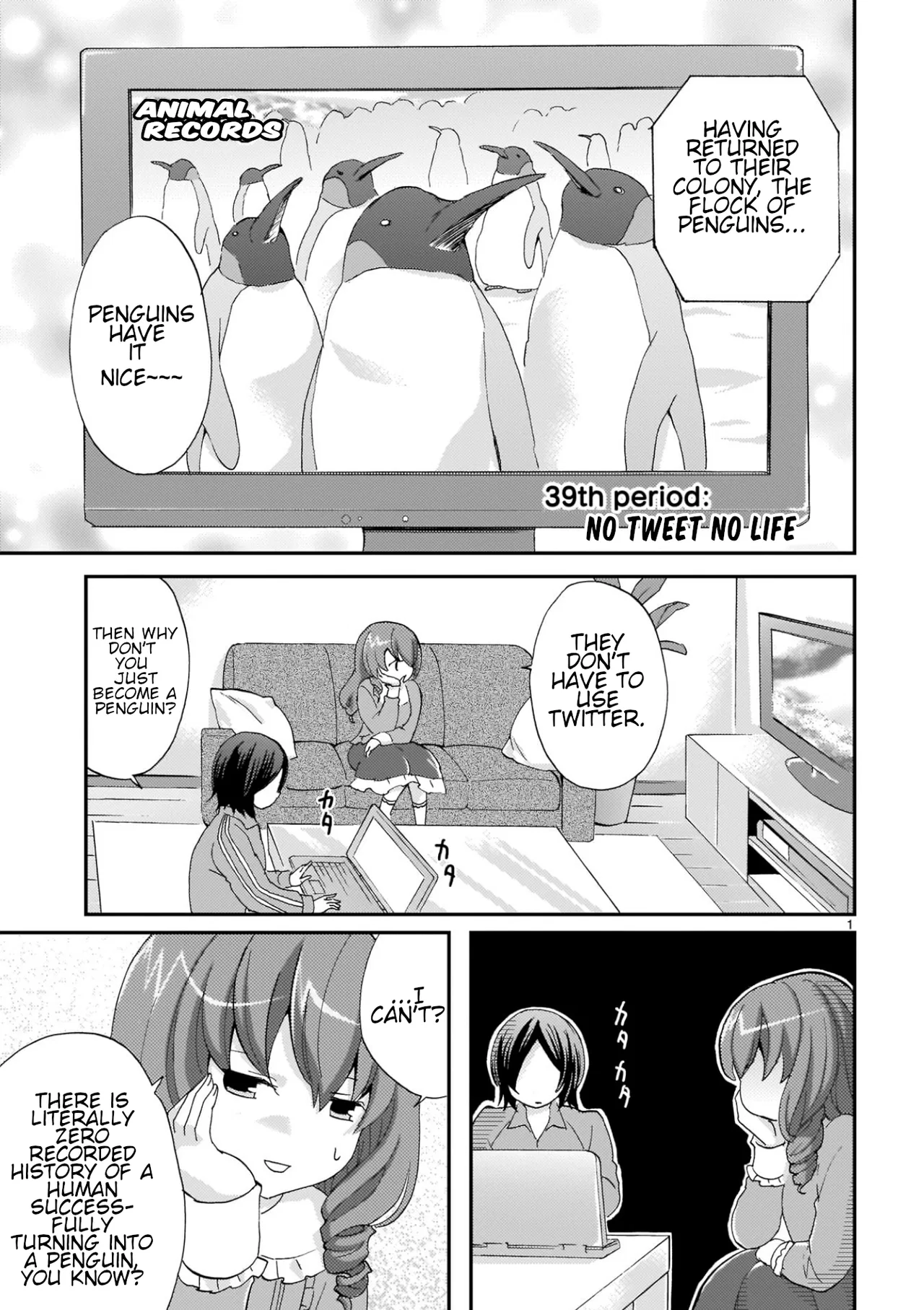 Musashinosen no Shimai Chapter 39 – Page 1