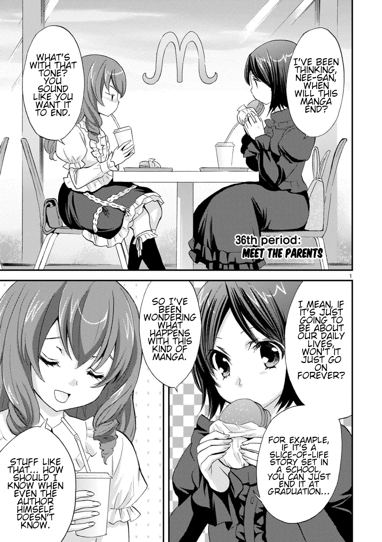 Musashinosen no Shimai Chapter 36 – Page 1
