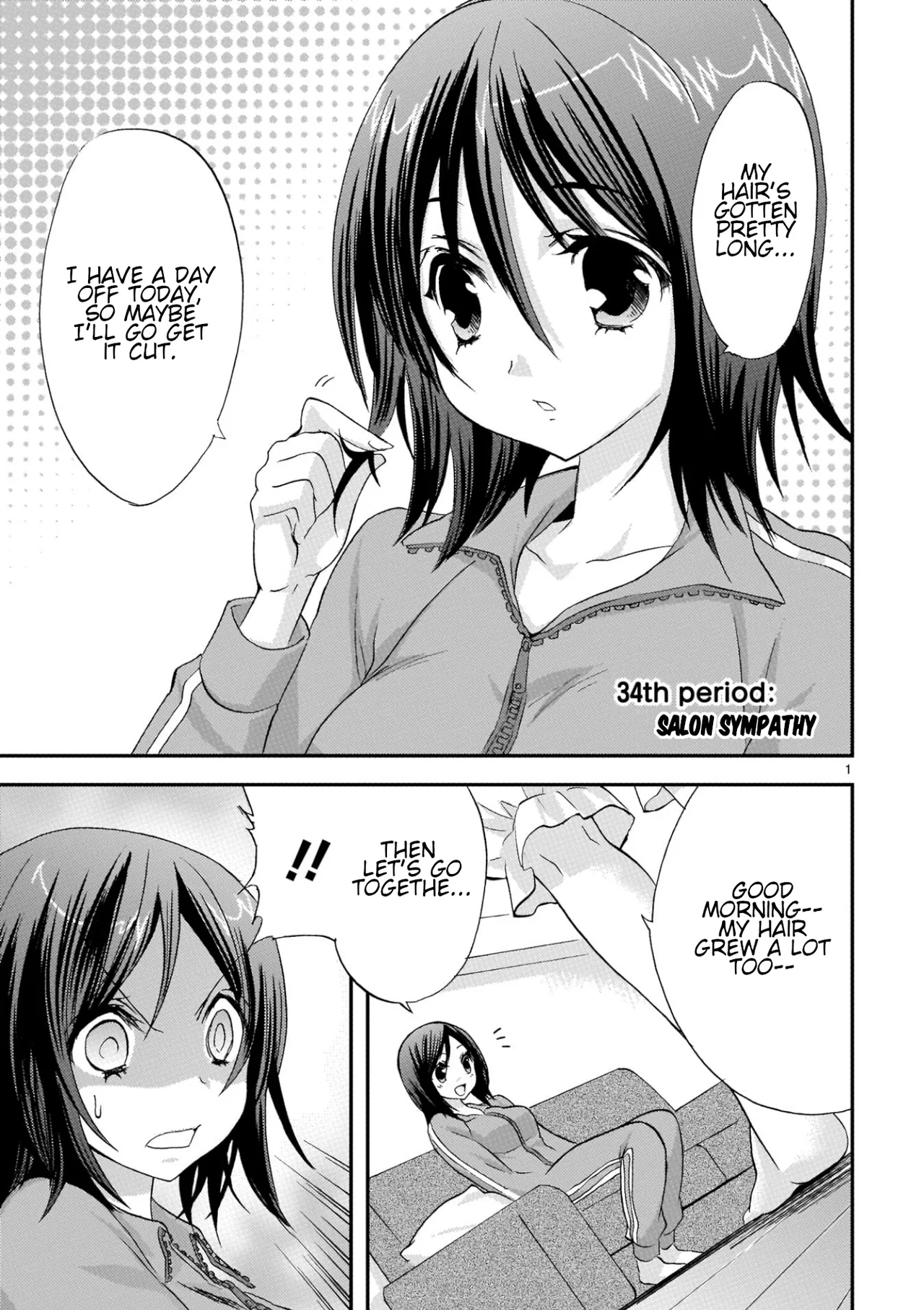 Musashinosen no Shimai Chapter 34 – Page 1
