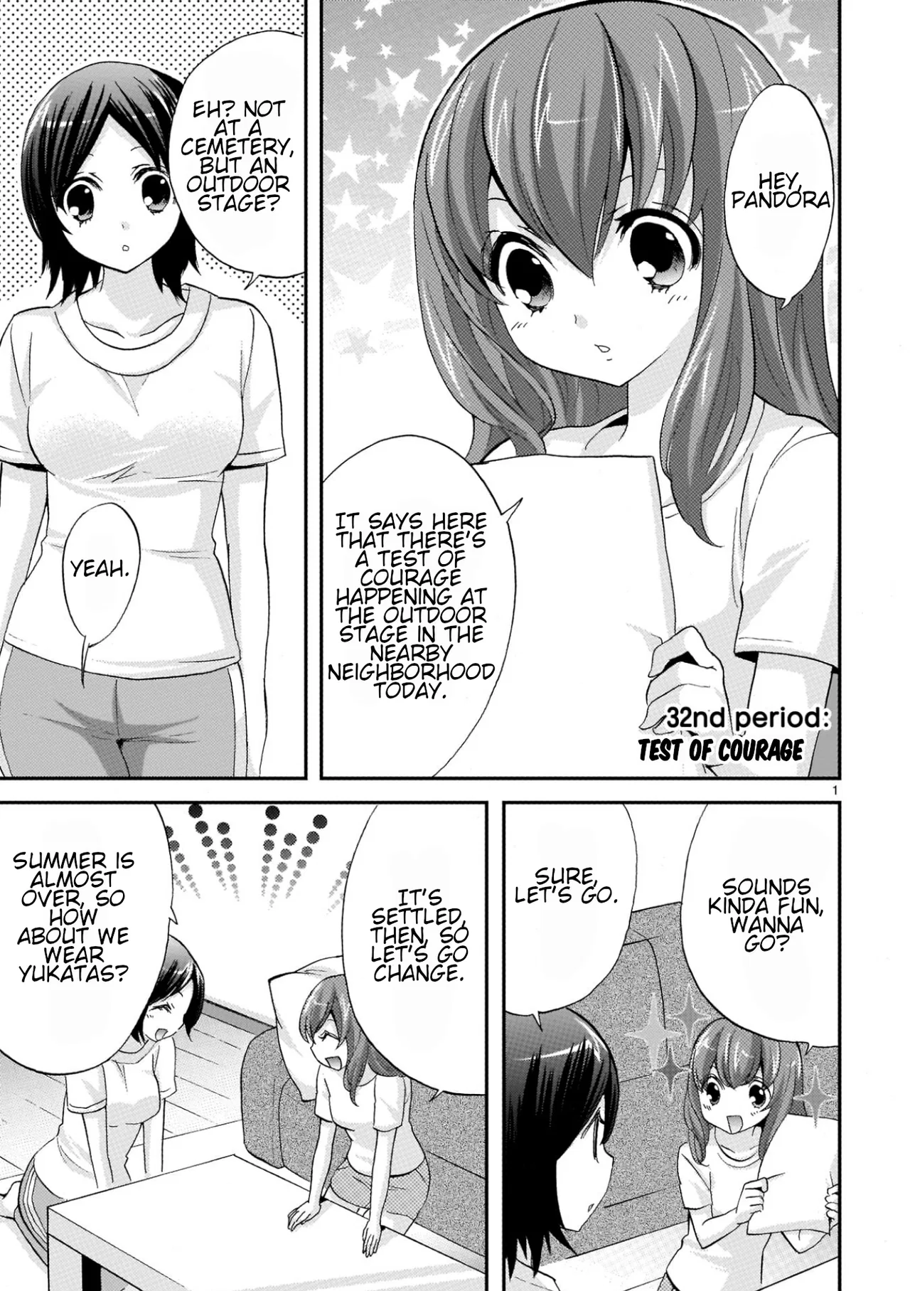 Musashinosen no Shimai Chapter 32 – Page 1