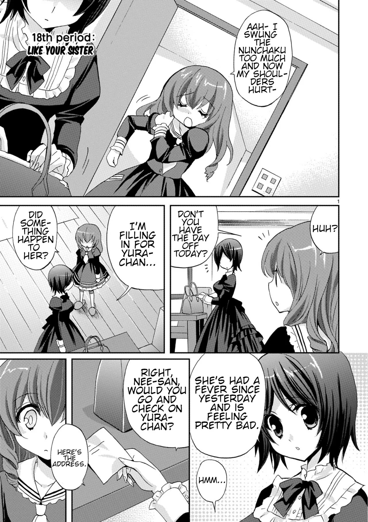 Musashinosen no Shimai Chapter 18 – Page 1