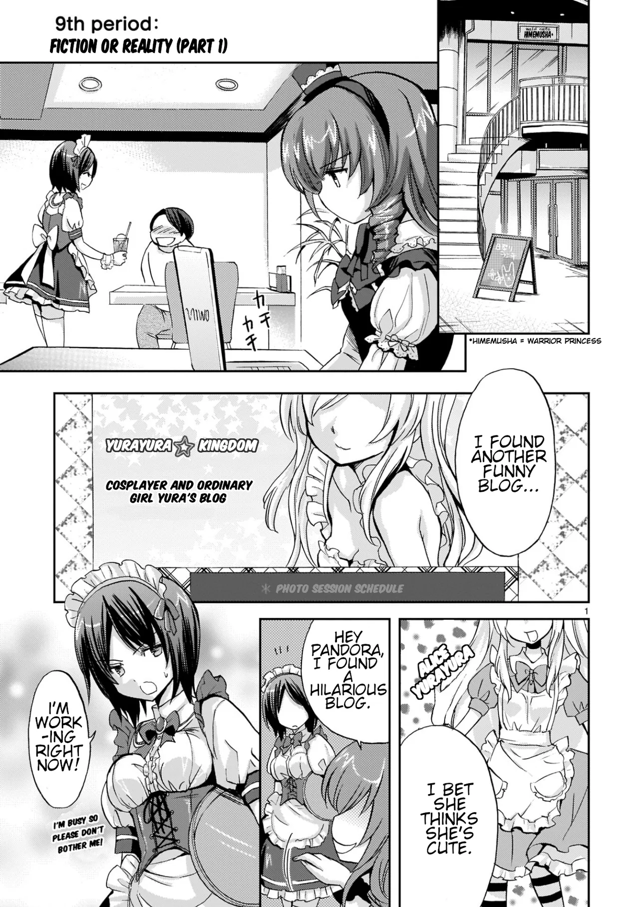 Musashinosen no Shimai Chapter 9 – Page 1