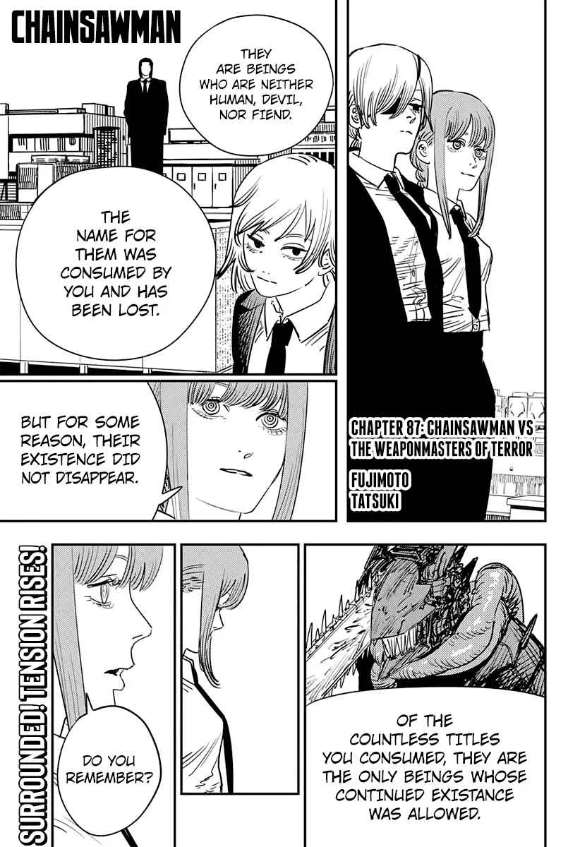 Chainsaw Man Chainsaw Man Chapter 87 – Page 1