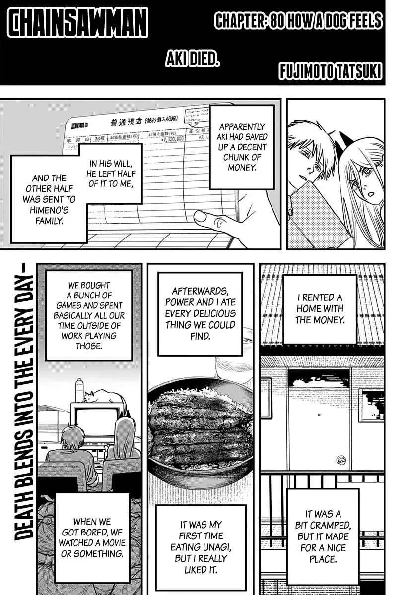 Chainsaw Man Chainsaw Man Chapter 80 – Page 1