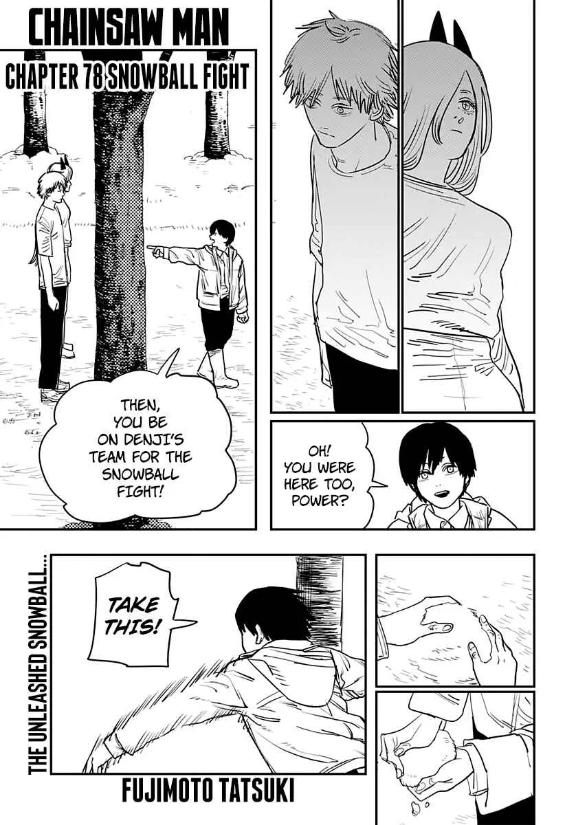 Chainsaw Man Chainsaw Man Chapter 78 – Page 1