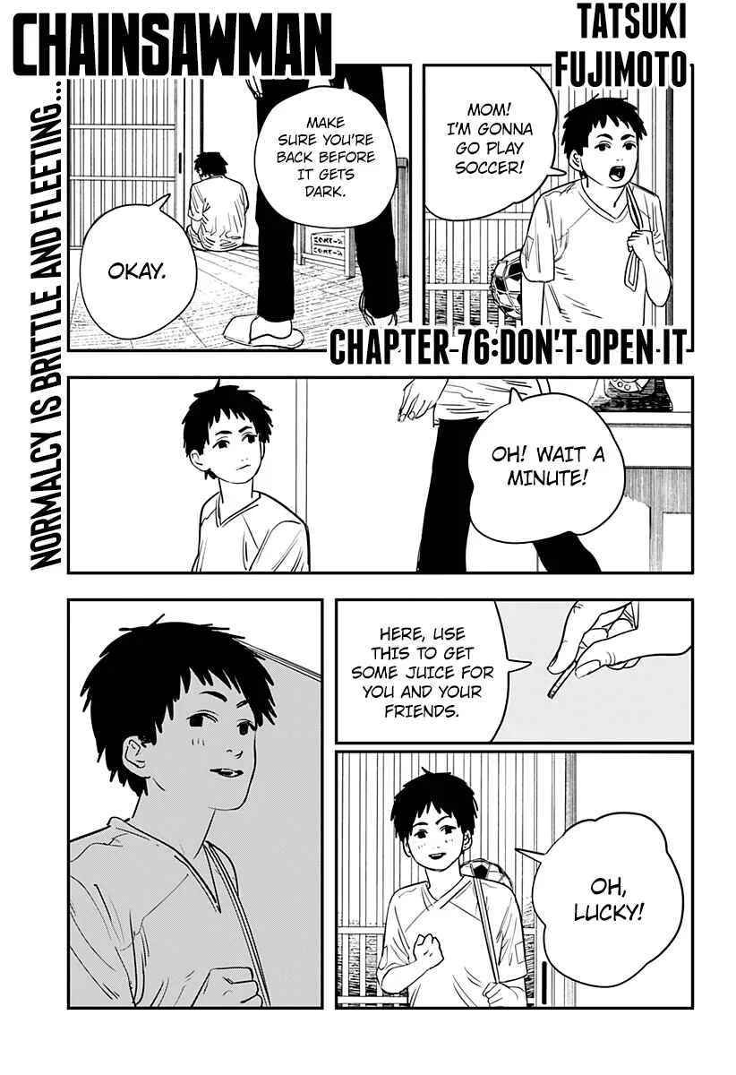 Chainsaw Man Chainsaw Man Chapter 76 – Page 1