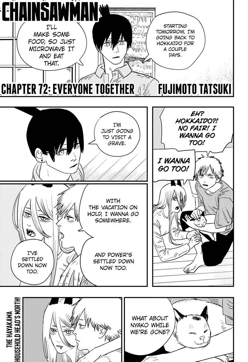Chainsaw Man Chainsaw Man Chapter 72 – Page 1