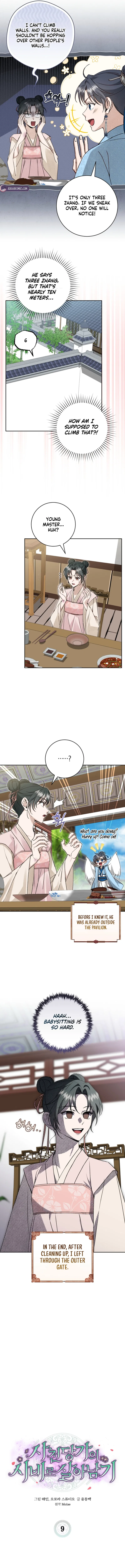 Surviving as the Dang Clan’s Handmaiden Chapter 9 – Page 4