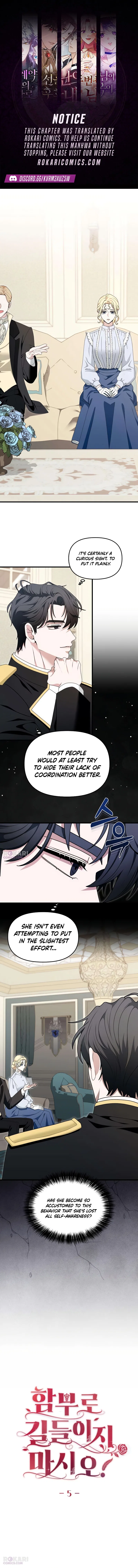 I Refuse to Be Tamed! Chapter 5 – Page 1