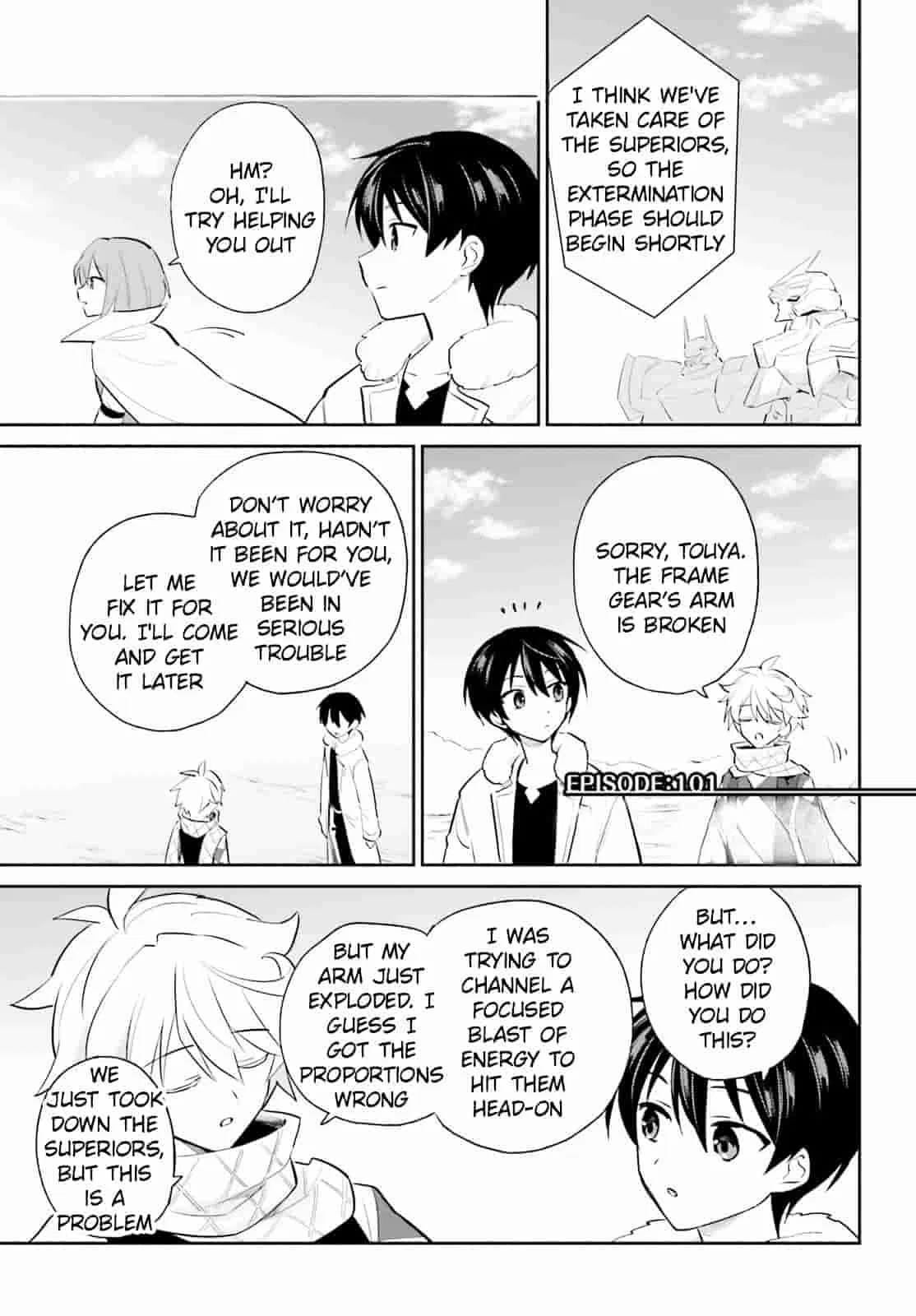 Isekai wa Smartphone to Tomo ni Chapter 101 – Page 1