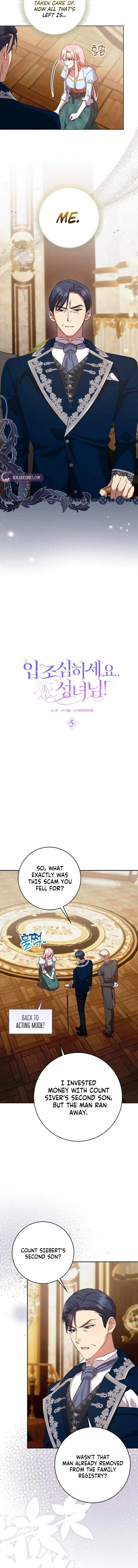 Hush Now, Saintess! Chapter 5 – Page 2