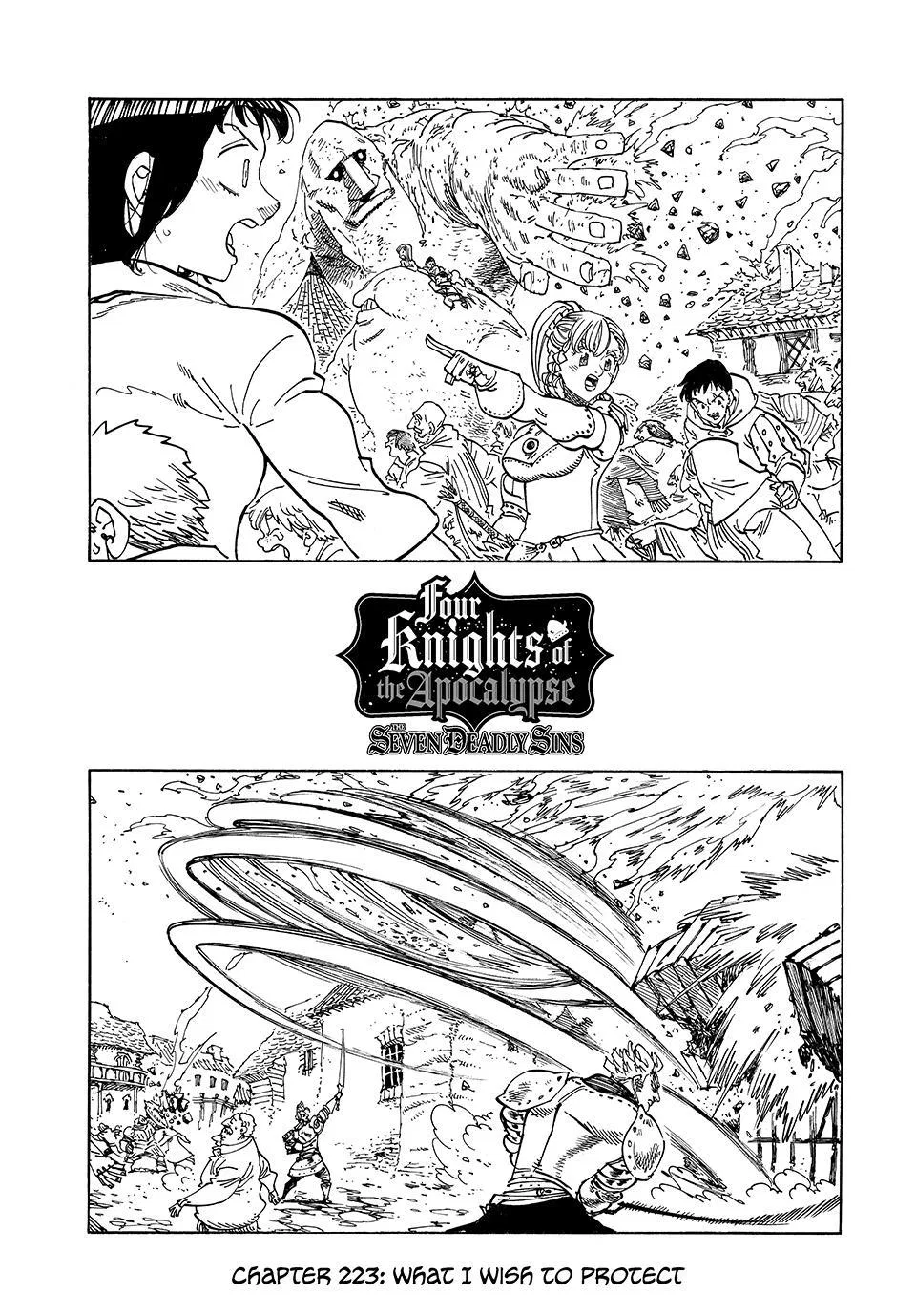 The Seven Deadly Sins - Four Knights of the Apocalypse Chapter 223 – Page 1
