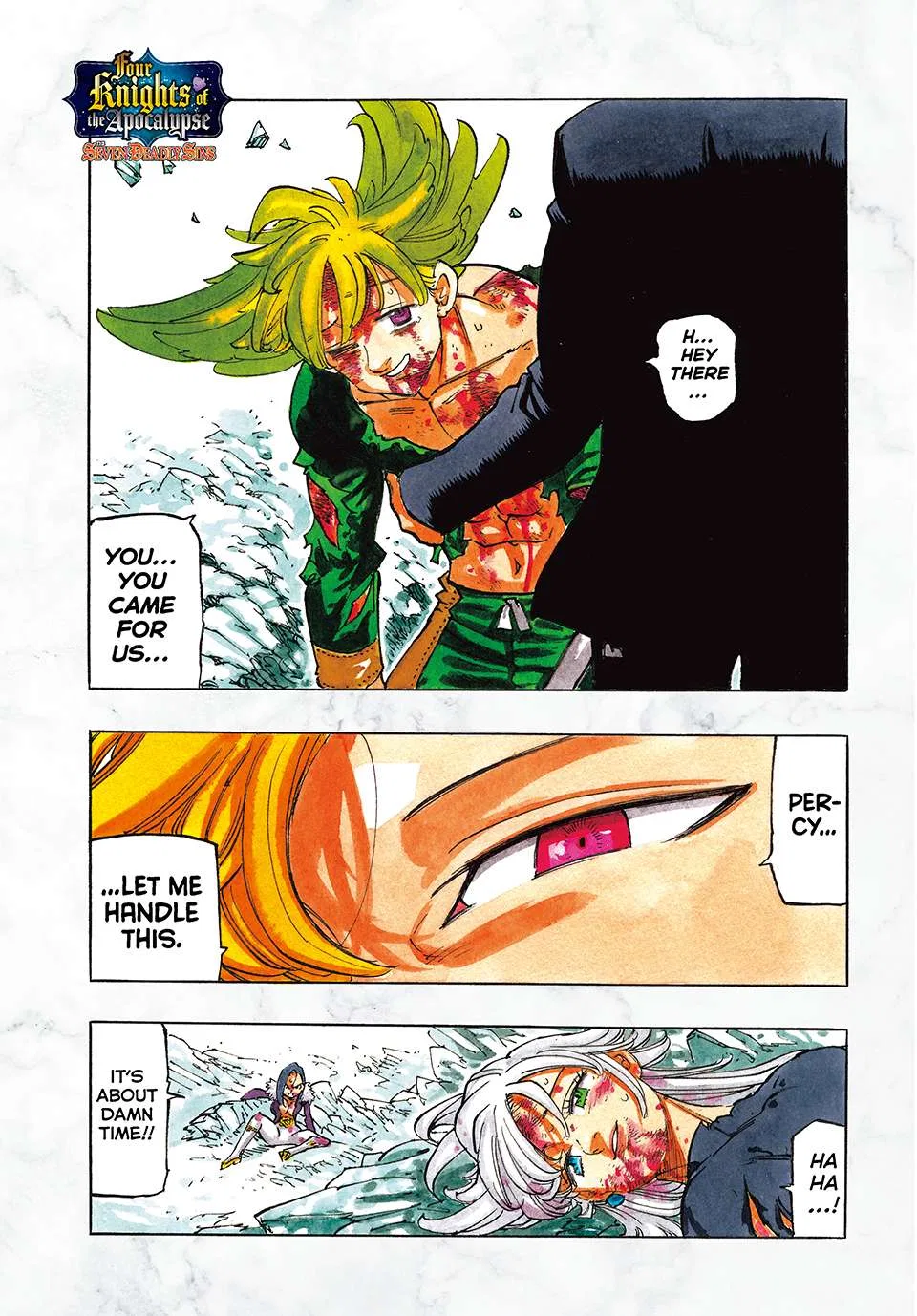 The Seven Deadly Sins - Four Knights of the Apocalypse Chapter 205 – Page 1