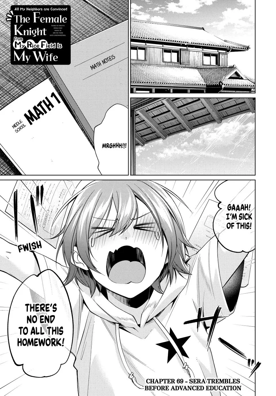 Tanbo de Hirotta Onna Kishi, Inaka de Ore no Yome da to Omowareteiru Chapter 69 – Page 1