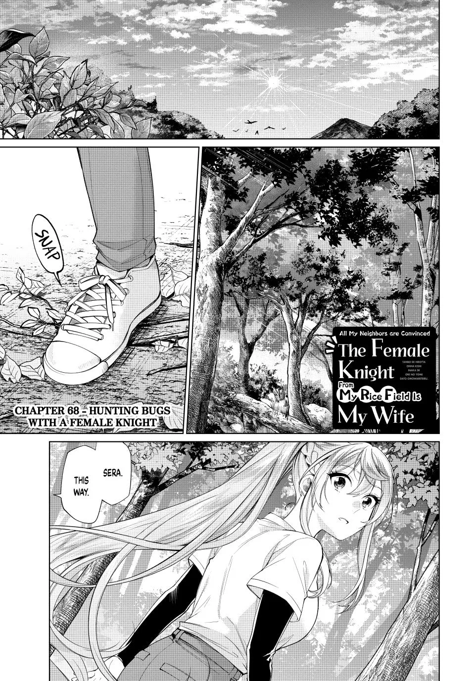 Tanbo de Hirotta Onna Kishi, Inaka de Ore no Yome da to Omowareteiru Chapter 68 – Page 1