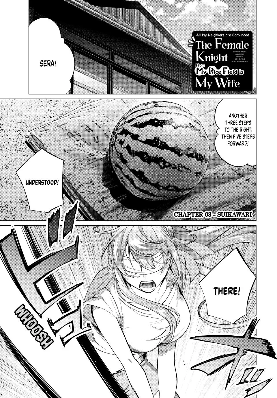 Tanbo de Hirotta Onna Kishi, Inaka de Ore no Yome da to Omowareteiru Chapter 63 – Page 1