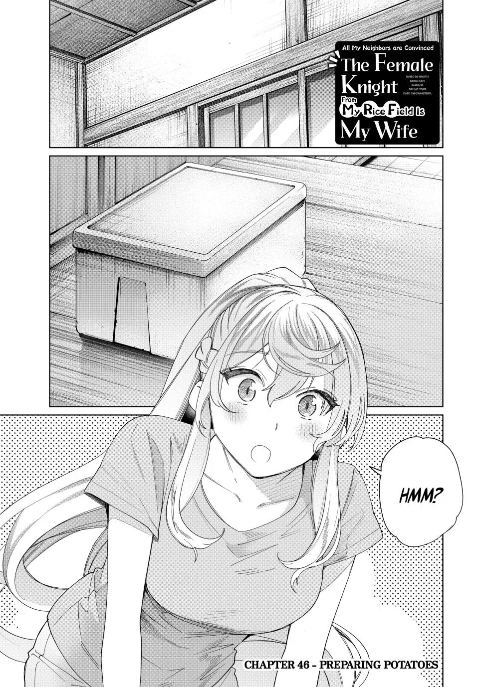 Tanbo de Hirotta Onna Kishi, Inaka de Ore no Yome da to Omowareteiru Chapter 46 – Page 1